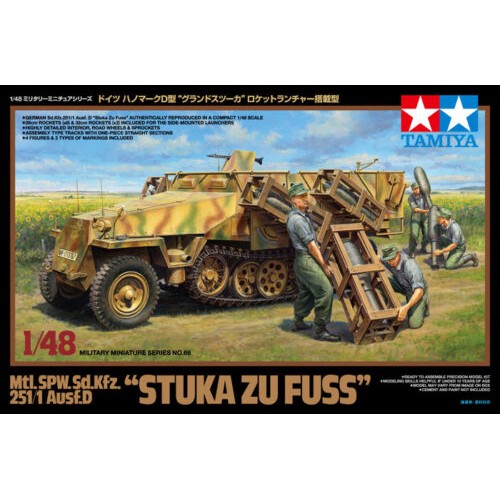 1/48 Tamiya WWII German Half-Track SPW Sd.Kfz.251/1 Ausf.D 32566 